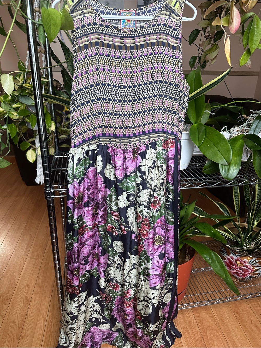 Johnny Was Boho Floral Dress